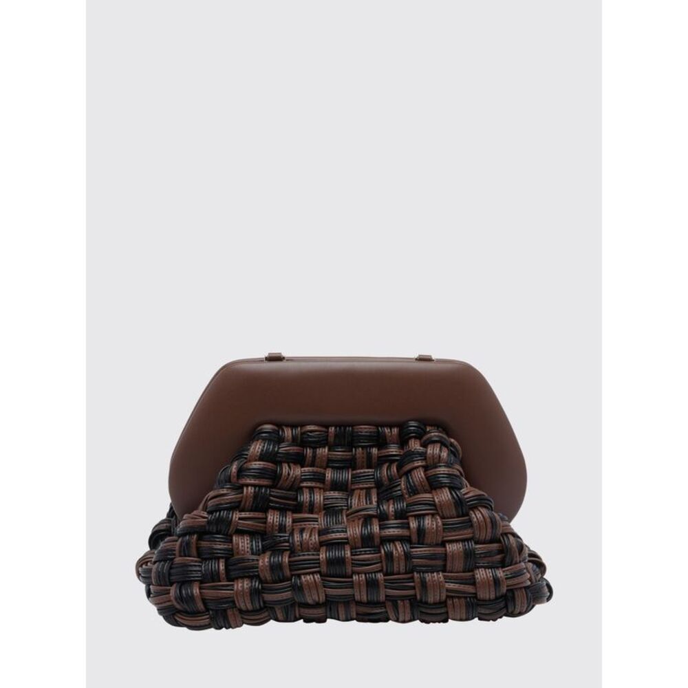 Themoire Clutch Woman Brown
